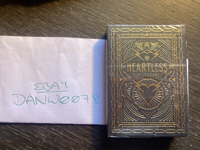 Heartless Elysium vergoldete Spielkarten Thirdway Industries Patreon limitierte Auflage