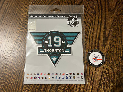 Joe Thornton San Jose Sharks Legends Game Patch