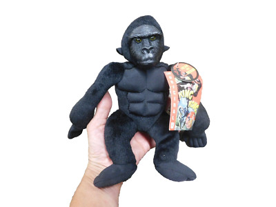 vTG Roaring Plush Original Movie Monster King Kong Doll Plastic face 2004 8'' tag