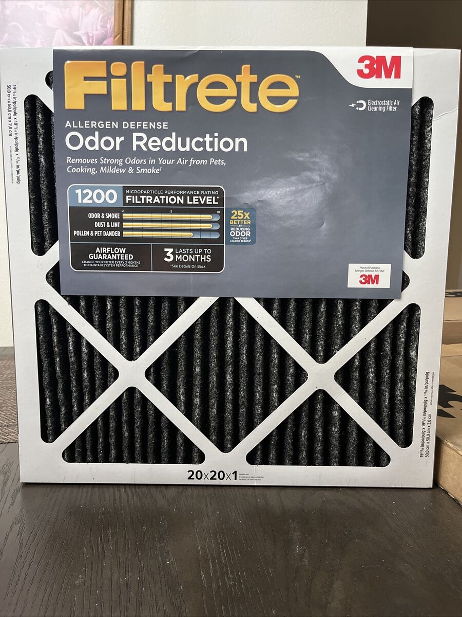 Filtrete 20x20x1 Air Filter MPR 1200 MERV 11 Allergen Filtrete 20x20x1 Air Filter MPR 1200 MERV 11 Allergen