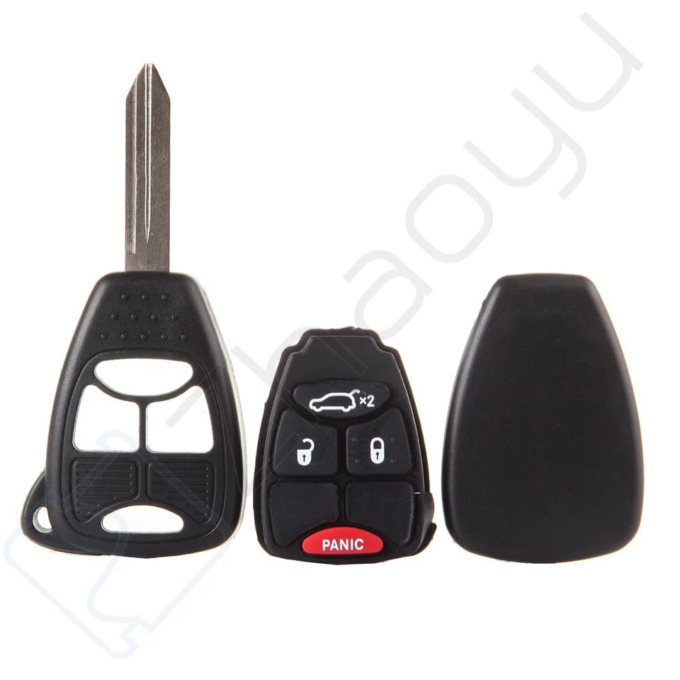 2 para Chrysler 200 Sebring Jeep Liberty 2011 2012 2013 2014 llave carcasa control remoto Foto 3 de 4