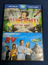 Double Feature: Jumanji/RV (DVD, 2014) Robin Williams 