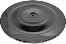 Chevyfordmopar 14 Black Chrome Steel Air Cleaner Top