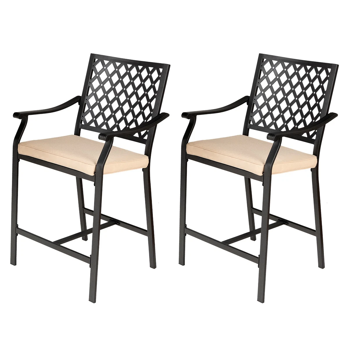 Comfortable outdoor bar sale stools