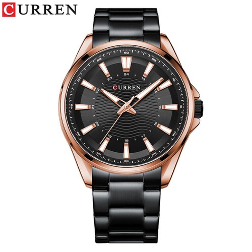 CURREN Men Quartz Watch Brand Male Steel Wristwatch Casual Business Analog Watch - Picture 14 of 22