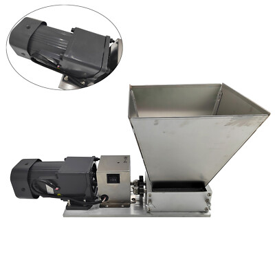 Electric Stainlesss steel Two-roll Grain Grinding Machine Malt Crusher 110V 40W