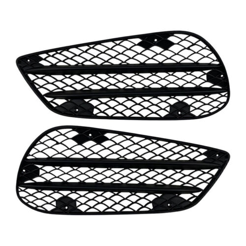 2PCS Front Bumper Grill Fog Lamp Grille For Mercedes Benz E Class W212 2013-2015 - Picture 3 of 7
