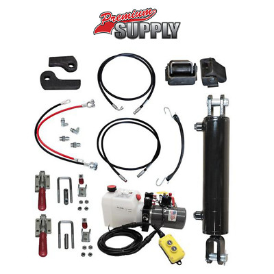 Hydraulic Tilt Deck Kit for Trailers - Welded 310W  Premium Supply Hydraulic Kit