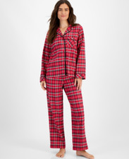 Charter Club Women's 2-Pc. Cotton Flannel Pajamas Set Size S 22282