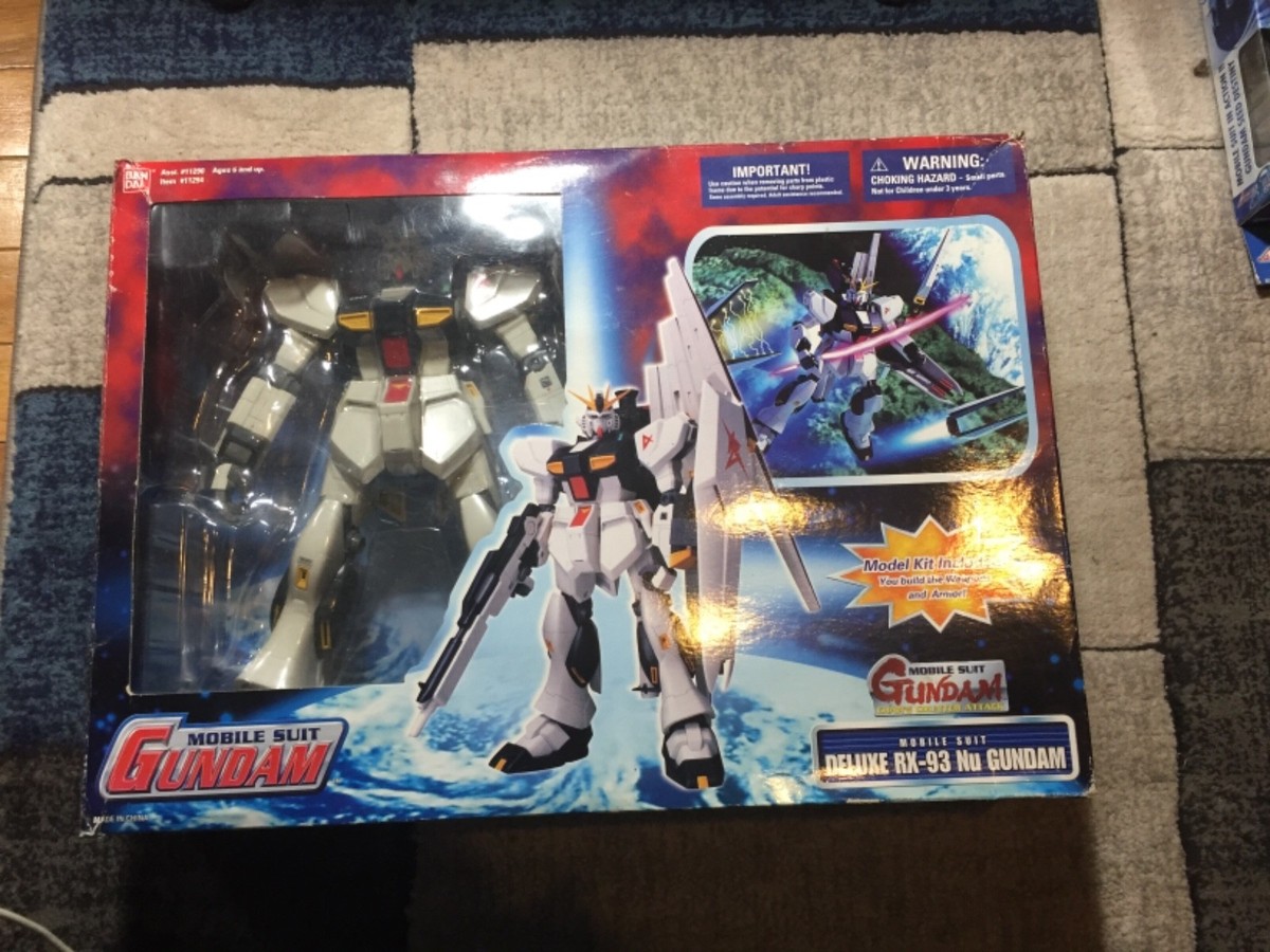 DX MOBILE SUIT IN ACTION RX93 νGUNDAM S1 RX-93 v Nu Gundam - Mobile Suit In Action Deluxe (MSiA DX