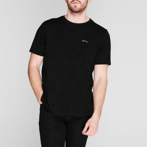 Camiseta para hombre Slazenger 100 % algodón lisa cuello redondo XS S M L XL XXL 3XL 4XL NUEVA CON ETIQUETAS - Imagen 4 de 25