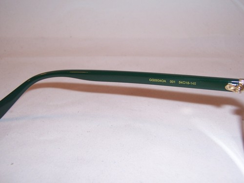 NUEVAS GAFAS GUCCI GG 0934OA 001 NEGRAS 54mm RX AUTÉNTICAS 0934 - Imagen 6 de 7