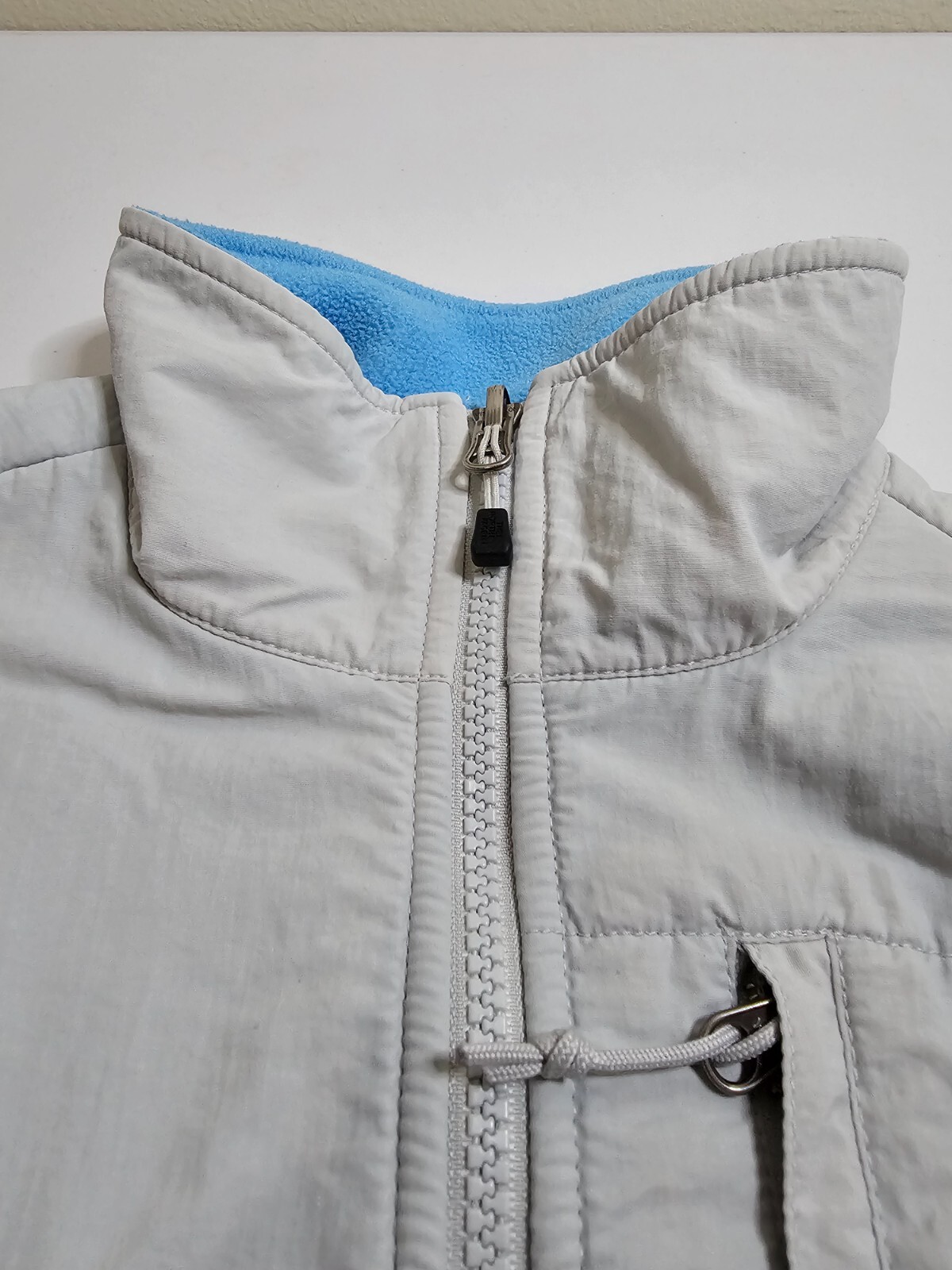 The North Face Polartec Recycled Women’s Size Small Blue Gray Fleece Jacket image 10
