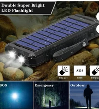 solar power bank 30000mah