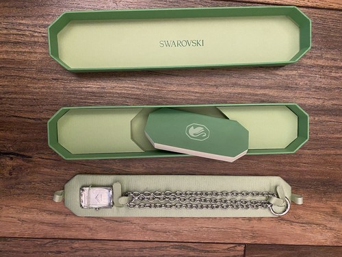 SWAROVSKI Pocket or Necklace Watch Stainless Steel RRP £250 - Picture 5 of 8