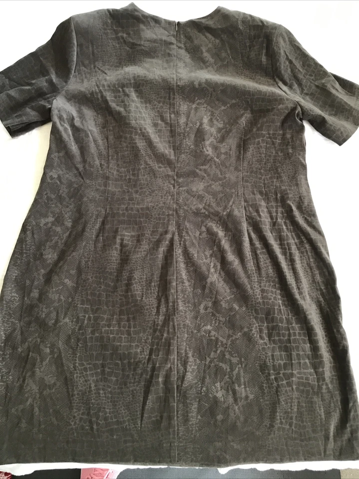 R&K Originals VINTAGE Stretch knee length short sleeve dress Sz 22.Shoulder pads - Изображение 4 из 4