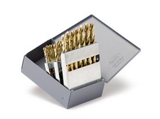 Drill Set-Jobber Length-HSS-26pc-A-Z-Heavy Duty-135  Split Point Titan USA