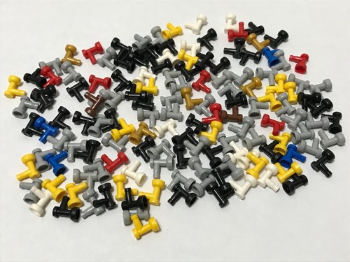 Lego - Lego 1 X 1 pieza de grifos de grifo - 140 piezas - 140 grifos Lego - colores surtidos - Imagen 6 de 6