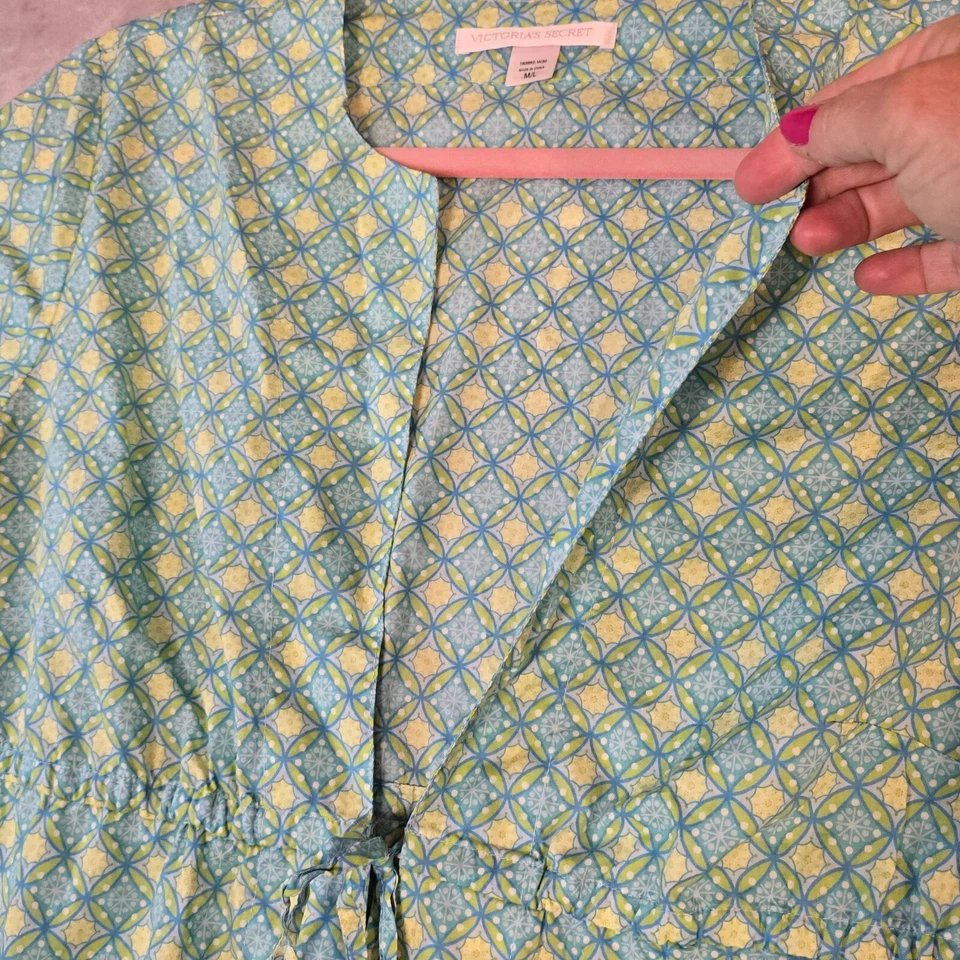 Victoria's Secret M/L Turquesa Verde Traje de Baño Encubrimiento Gran Imperio Cintura Luz Foto 2 de 4