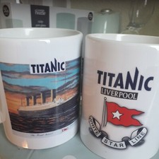 TITANIC White Star Limited Edition Titanic one mug Liverpool Painting xmas Gift