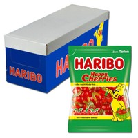 (7,14€/1Kg) Haribo Happy-Cherries, Kirschen, 18 Beutel Je 175G