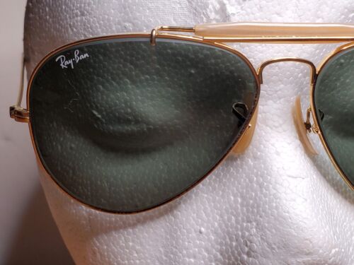 Vintage B&L RAY-BAN ARISTA 58-14 GEP G15 Pilotensonnenbrille für Outdoor-Männer - Bild 2 von 16