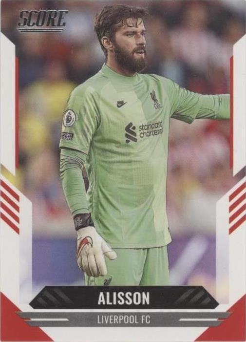 2021-22 Panini Score FIFA Alisson Becker #156 - 1 of 1