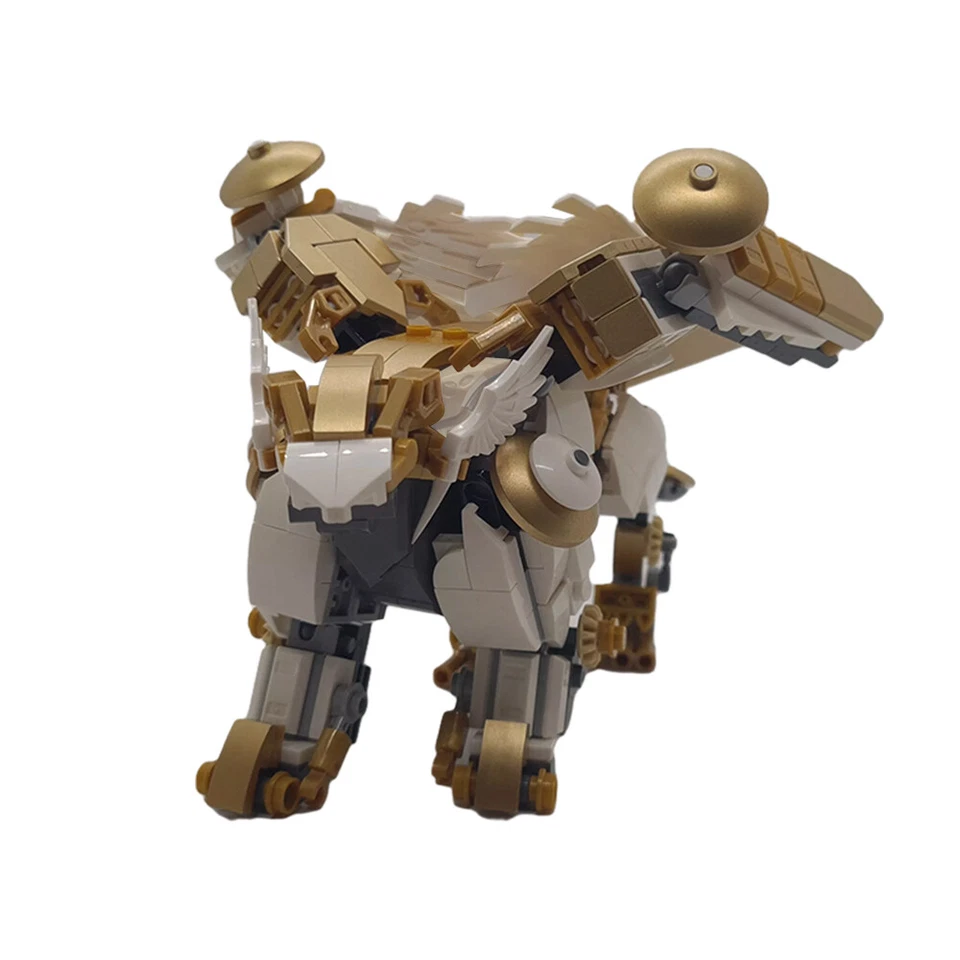 MOC: Legendary Beast Machina Mecha Robot The Flying Lion Model 452 Parts - Image 2 of 4