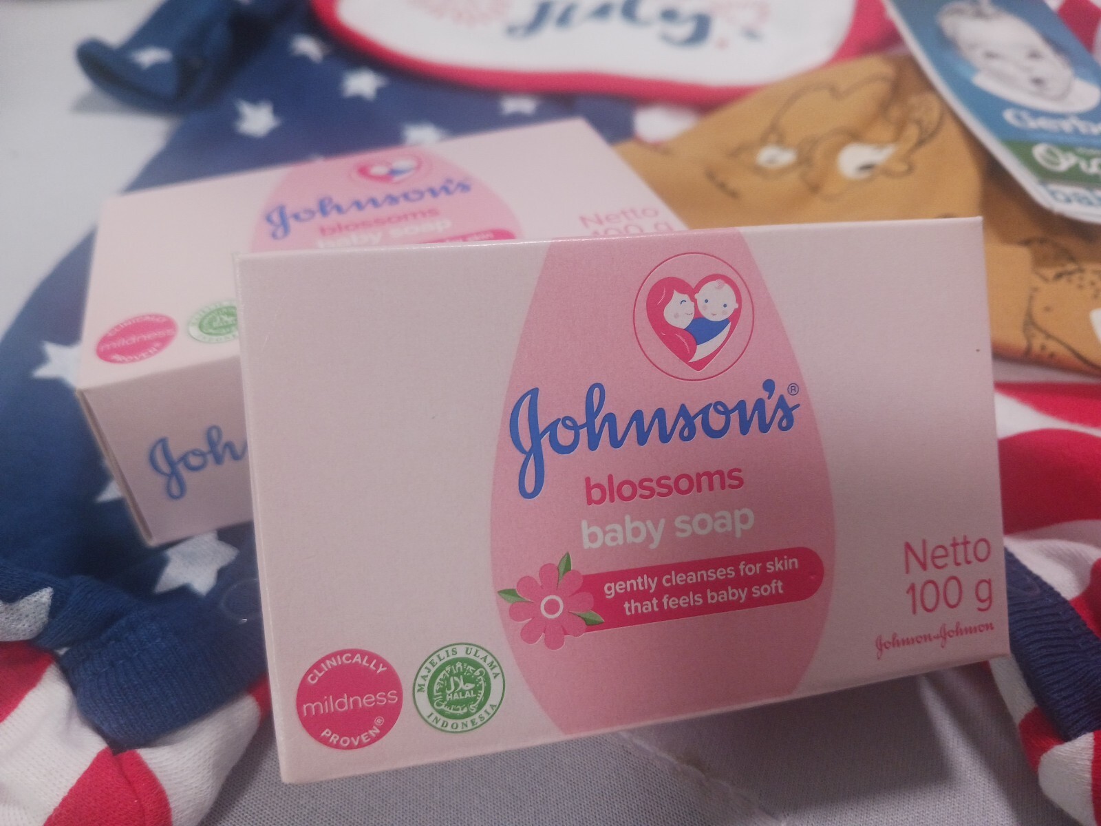 **New**Lot Of Newborn Baby Boy Clothes & 2 J&J Blossoms Baby Bar Soaps eBay