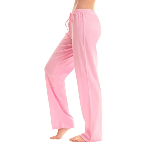 Women's Soft Jogger Sweatpants Elastic Waist Loose Casual Wide Leg Pants Trouser - Picture 18 of 25