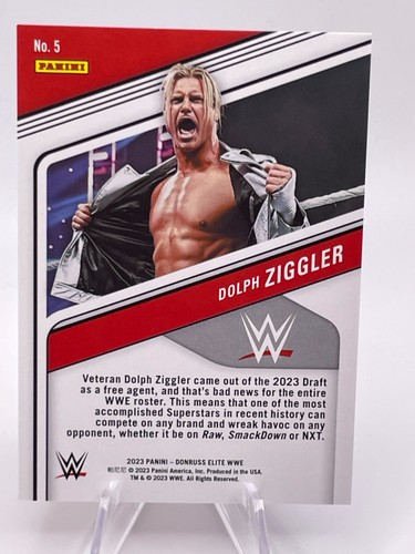 2023 WWE - Elite - Purple /149 - # 5 Dolph Ziggler � WWE - Picture 2 of 2