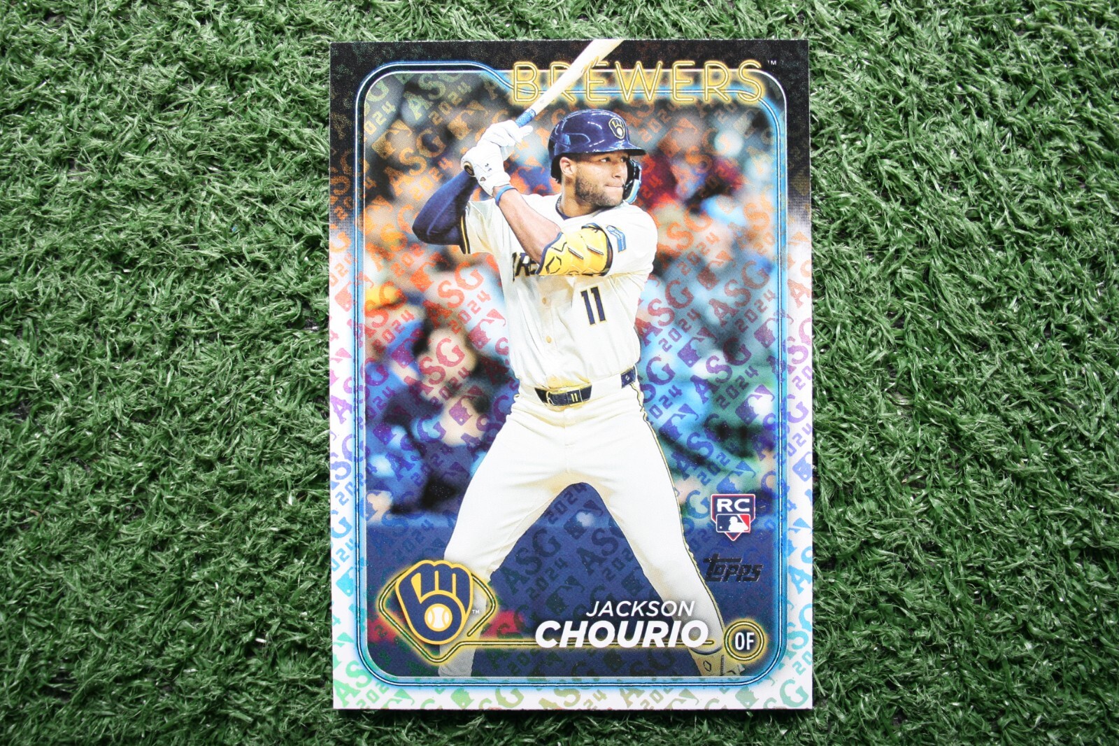 Jackson Chourio 2024 Topps All-Star Game Exclusive #698 Rookie RC