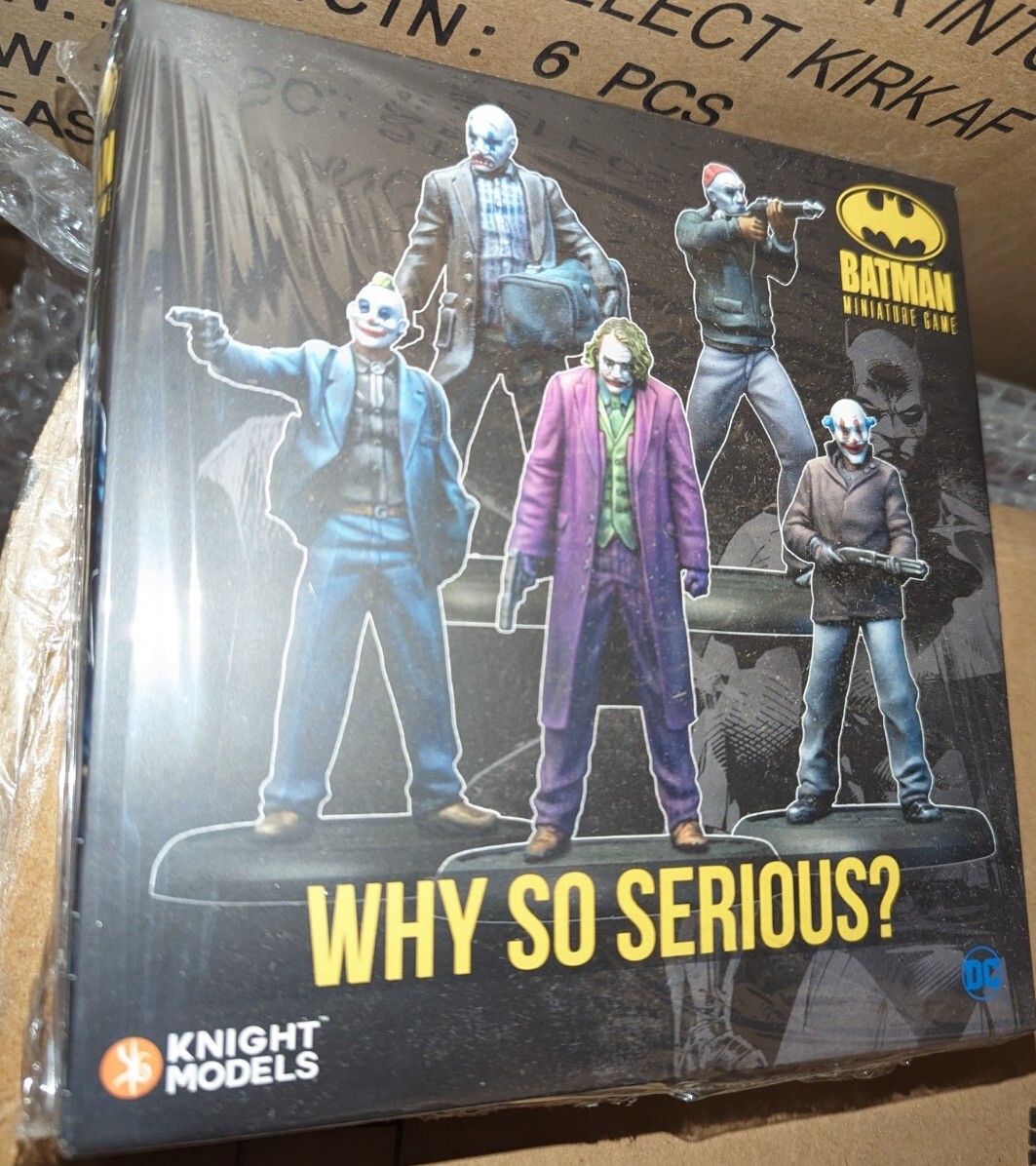 DC Batman Miniture Games - Joker Crew - Why So Serious - Knight Models