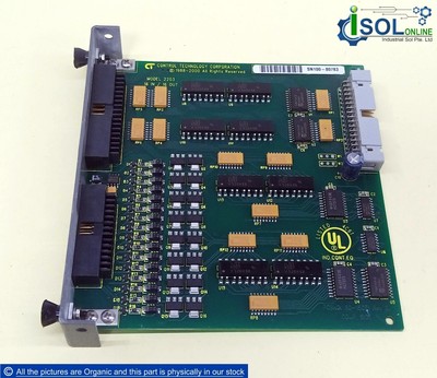CTC 2203 Combination I/O Module 16IN/16OUT 50-15031 Rev D Control Technology #A6