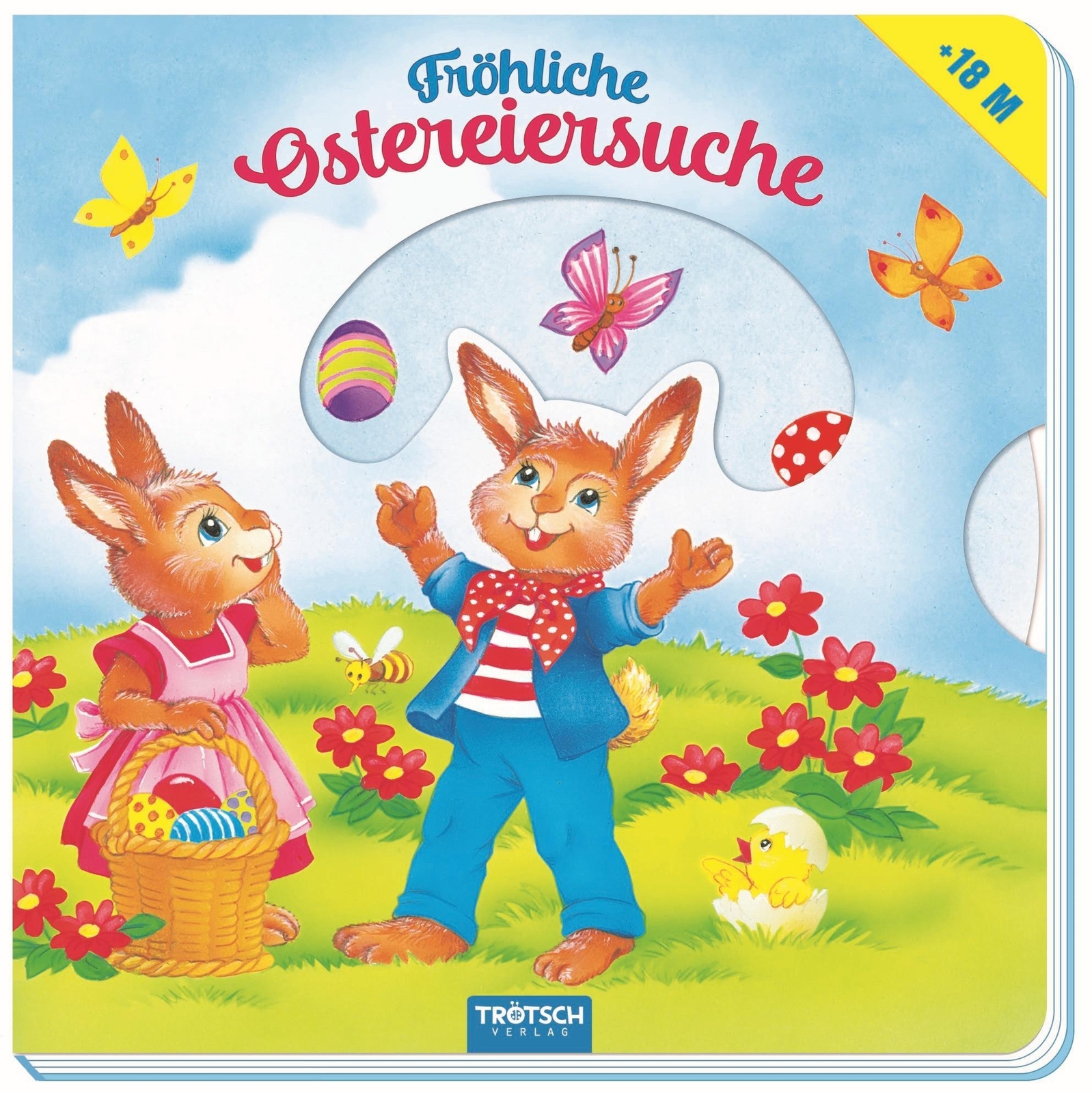 Trötsch Spielbuch Ostereiersuche, Osterbuch, Kinderbuch Buch 10 S.