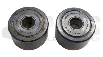 LOT OF 2 NEW MCGILL CYR-13/4-S CAM YOKE ROLLER 1/2'' BORE 1-3/4''OD