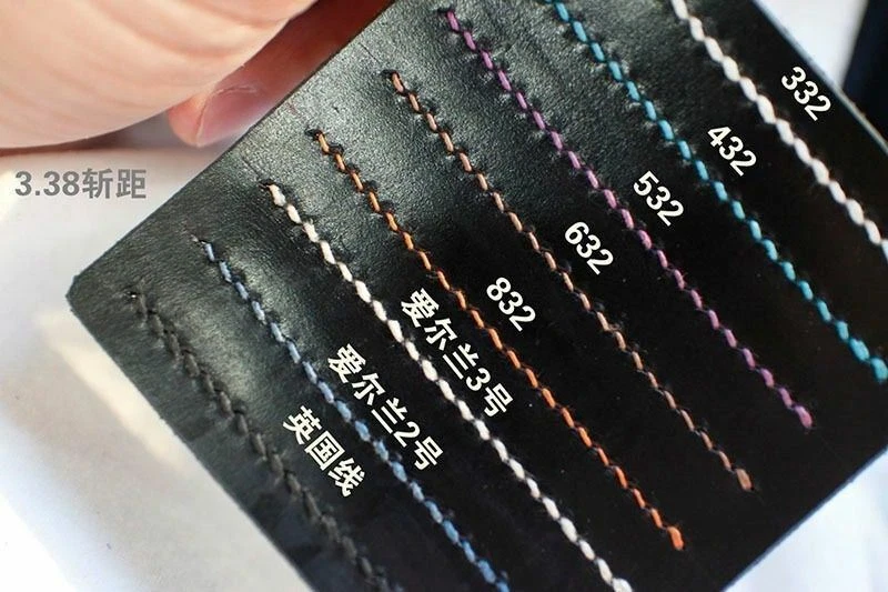 Fil au Chinois No.832 Waxed Lin Cable Leathercraft diy Linen Thread 0.43mm spool - Image 4 of 4