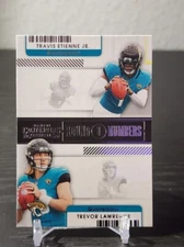 Trevor Lawrence Travis Etienne Jr 2021 Panini Contenders Round 1 Numbers Jaguars