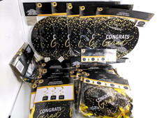 Graduation Party Decorations BUNDLE 54 pcs Garlands and tabletop Centerpieces