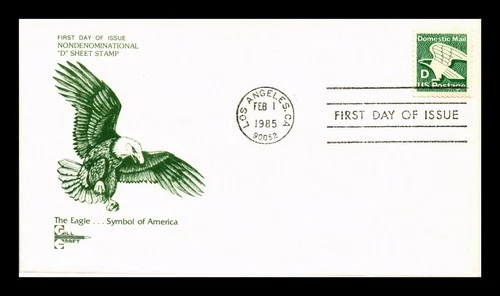 DR JIM STAMPS US COVER DOMESTIC MAIL D RATE FIRST DAY ISSUE GILL CRAFT CACHET