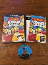 2001 Nintendo Gamecube The Simpson Road Rage  CIB