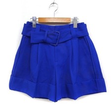 Marc Jacobs Tuck Shorts Roll-Up Belt 0 