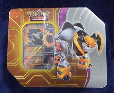 Pokemon TCG Paradox Destinies Tin-Iron Boulder EX 5 Booster Packs - NEW SEALED!