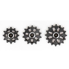 Juego de poleas de desviador trasero 12T/14T/16T ruedas guía dientes anchos y estrechos lo más nuevo