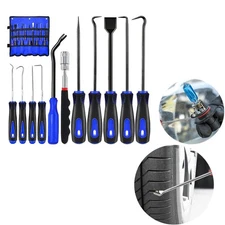 11PCS Pick Hook Set with LED Light and Oil Sealed Tools for Vehicle Repair