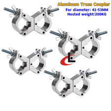 4-Pack Width 50MM DJ Truss Clamp Lights for Moving Head Stage Par Light Hook