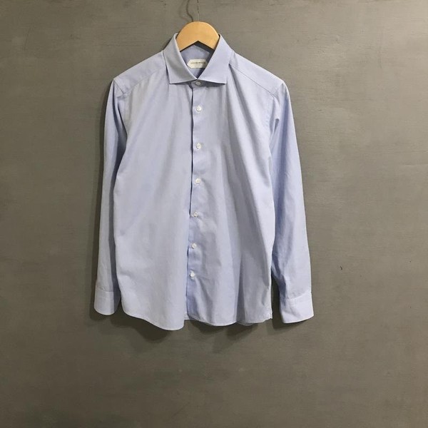 Men Guglielminotti Shirt Blue Cotton L