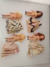 Lot of 4 Nancy Ann Storybook Dolls, Joints Still Move