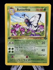 Butterfree #33 1st Edition Jungle 1999 Pokemon LP 🍃 on eBay