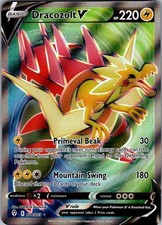 Dracozolt V 178/203 (adam) Ultra Rare Evolving Skies Pokemon Near Mint